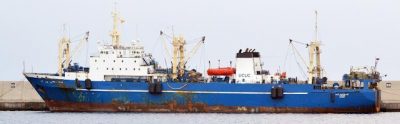 Incendio del barco Oleg Naydenov en Canarias