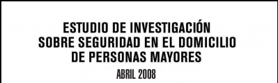 Estudio de investigación sobre seguridad en el domicilio de personas mayores