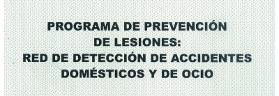 Programa de prevencion de lesiones Red de deteccion de accidentes domesticos y de ocio (DADO) 2004