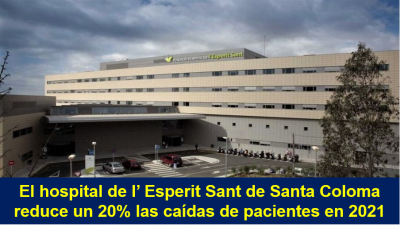 Un hospital catalán reduce las caídas en un 20%