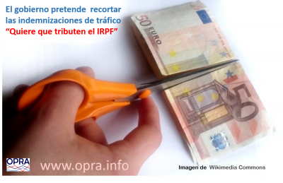 Las indemnizaciones de tráfico pagarán IRPF
