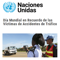 Día Mundial en Recuerdo de las Víctimas de Accidentes de Tráfico