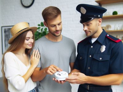 Colocar detector de incendio