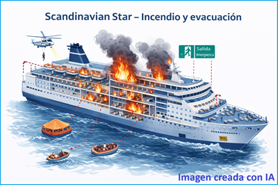 ¿Qué pasó en el Scandinavian Star?