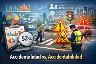 Diferencia entre accidentalidad y accidentabilidad en el análisis de accidentes