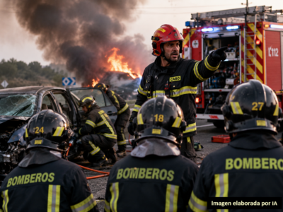 Se buscan mandos para bomberos